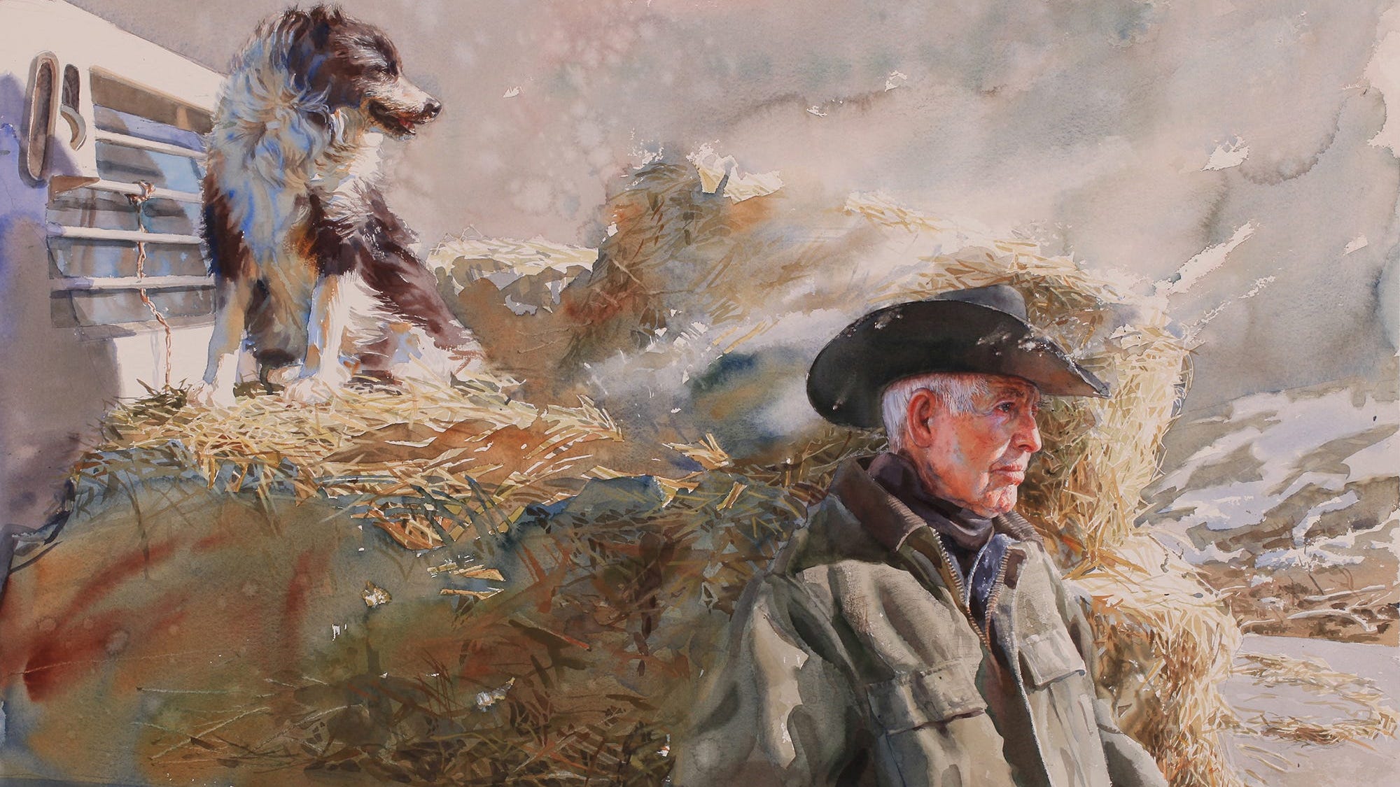 Artist uses paintbrush to capture essence of veterans