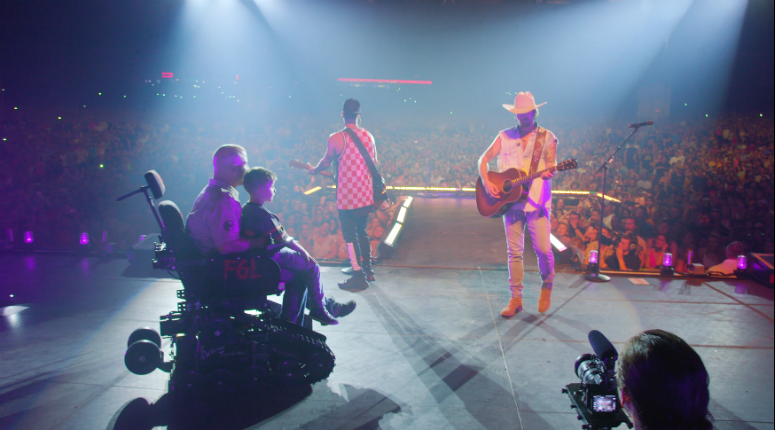 A wounded marine veteran from Reading was in for a big treat Saturday night at country music duo Florida Georgia Line's concert in Camden. Chris Kaag will be taking on new adventures thanks to the country duo, the Independence Fund.