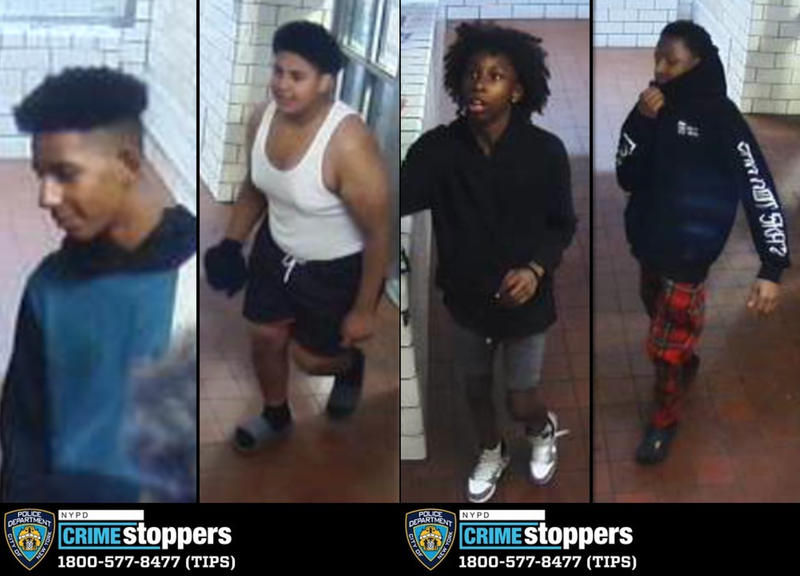 A fourth suspect remained at large Tuesday