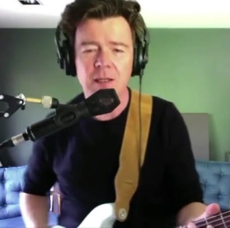 Rick Astley Grohl-Rolls Dave Grohl