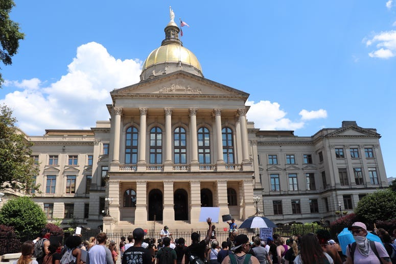 Atlanta Protestors Demand Justice for Rayshard Brooks-148