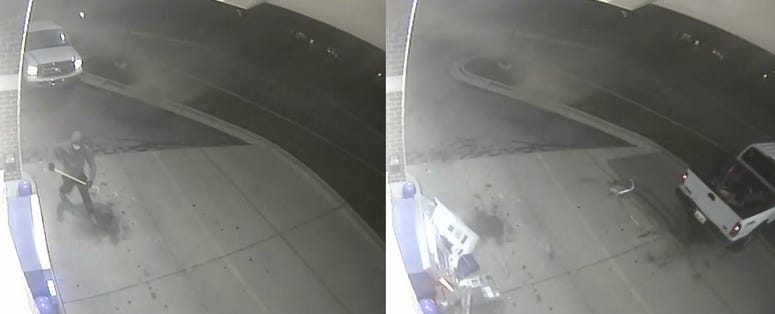 ATM theft photos
