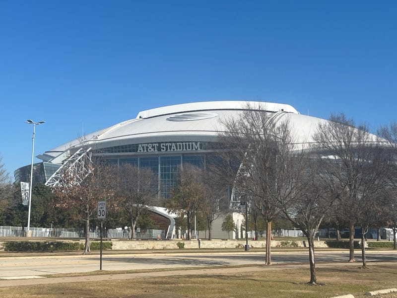 AT&T Stadium in Arlington, Texas on Friday, Jan. 3, 2025.