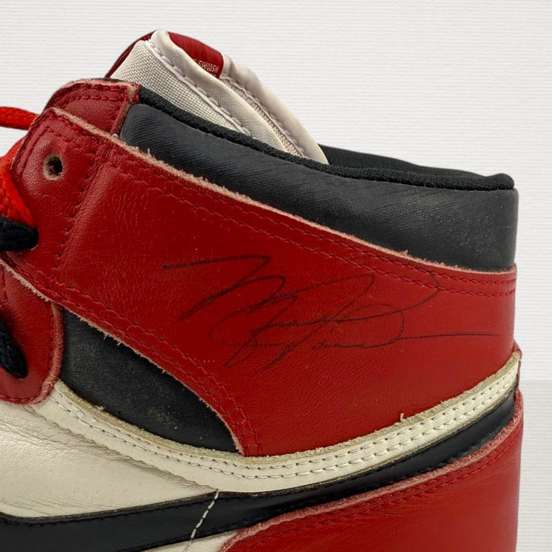 Historic Michael Jordan Game-Worn Air Jordan 1s from Legendary Bulls-Pistons Rivalry Game 