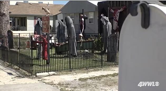 Halloween scene in Bucktown