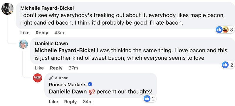 Bacon comments