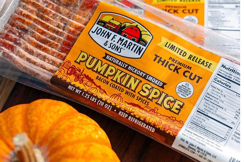 Pumpkin Spice Bacon