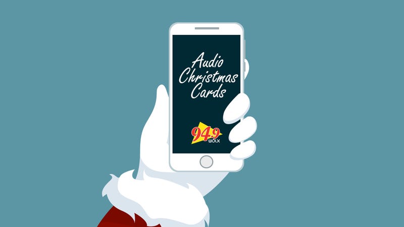 audio christmas cards