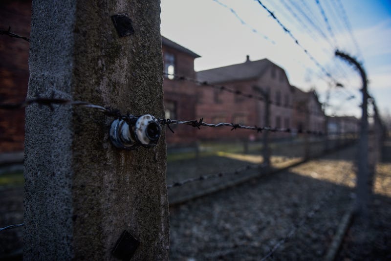 Auschwitz concentration camp on January 21, 2020 
