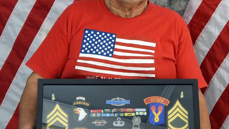 Army vet of Korean and Vietnam wars receives overdue recognition for service