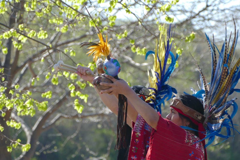 Native American dancers