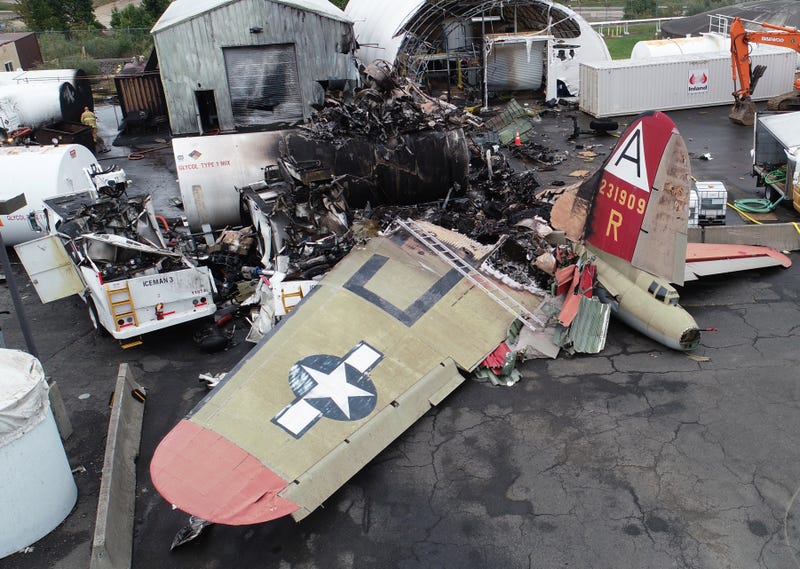 B-17 Bomber Crash