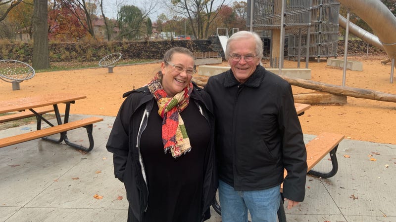 Laurie Walsh and her father Ken