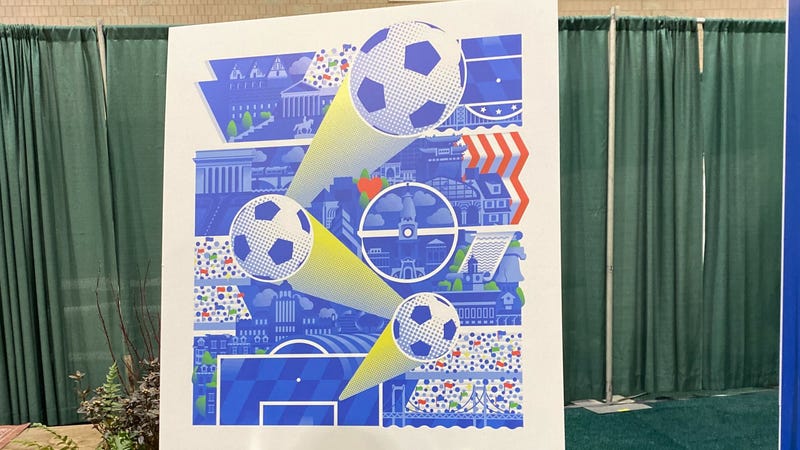 FIFA World Cup 26 Philadelphia Poster Contest winner
