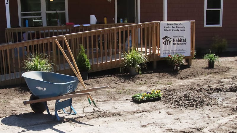 A September 2021 Habitat for Humanity project in Mays Landing, New Jersey