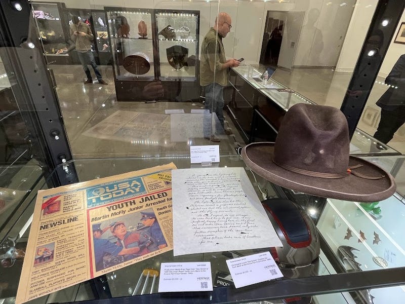 Back to the Future items up for auction