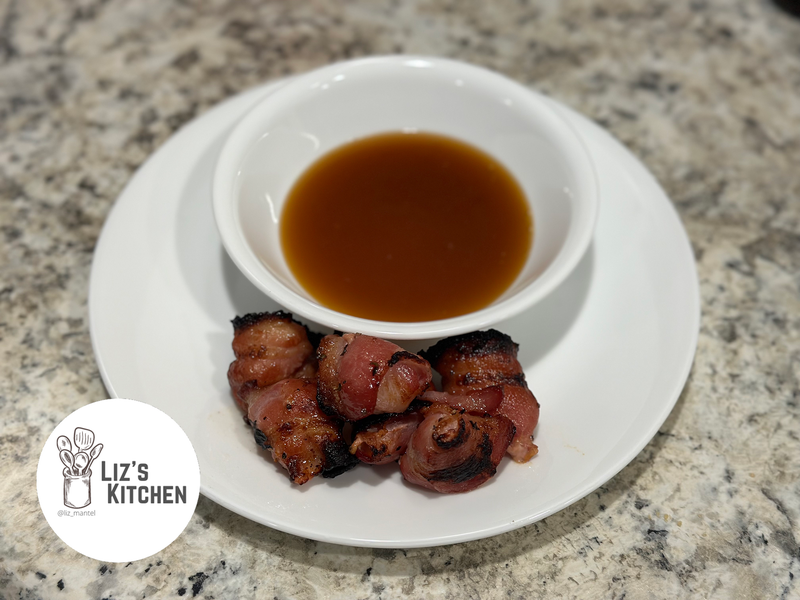 Bacon Pineapple roll-ups