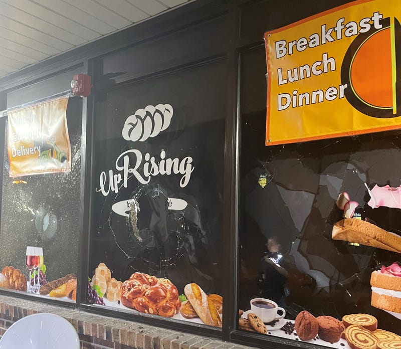 bakery front windows