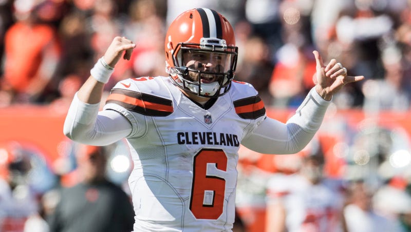 Browns quarterback Baker Mayfield