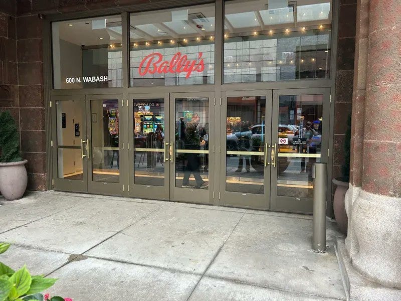 Bally's doors