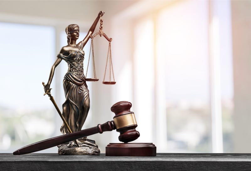 Attorney balance advocate antique