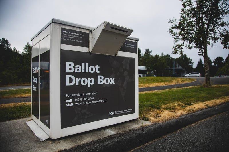 Voting Drop Box at McCollum Park, Everett, WA