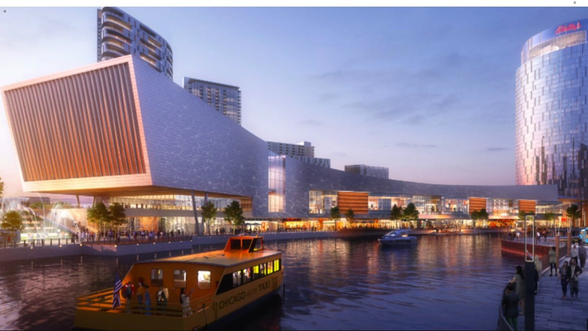 Major step in building Bally's Casino in River North