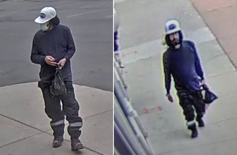 Bank robbery suspect