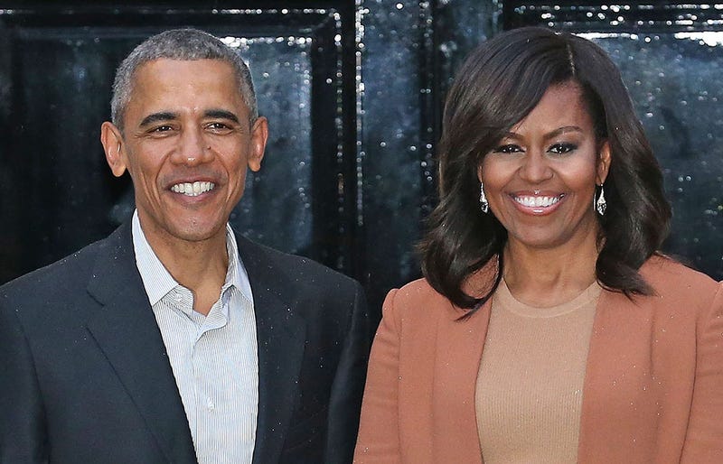 President Barack Obama and Michelle Obama