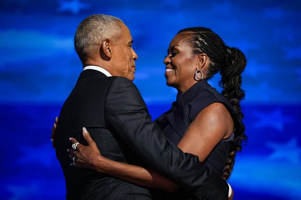 Barack and Michelle Obama
