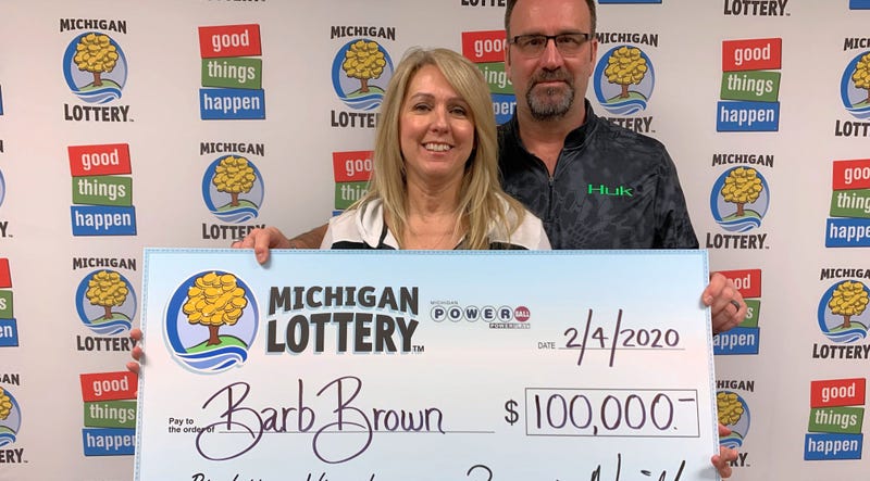 lottery winner Barb Brown