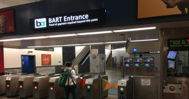 BART entrance
