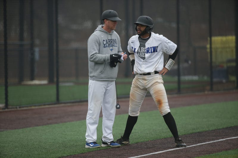 Nick Weisheipl (left) has been the only head coach in the history of the Cabrini baseball program.