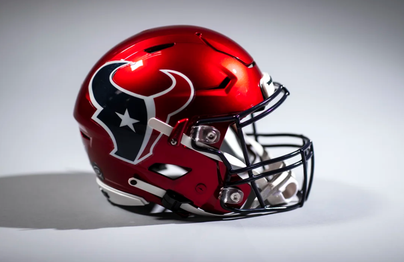 Battle Red Helmet/Houston Texans