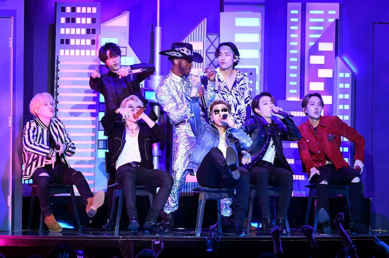 BTS and Lil Nas X