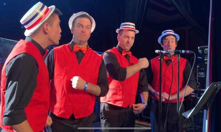 Barbershop Quartet!