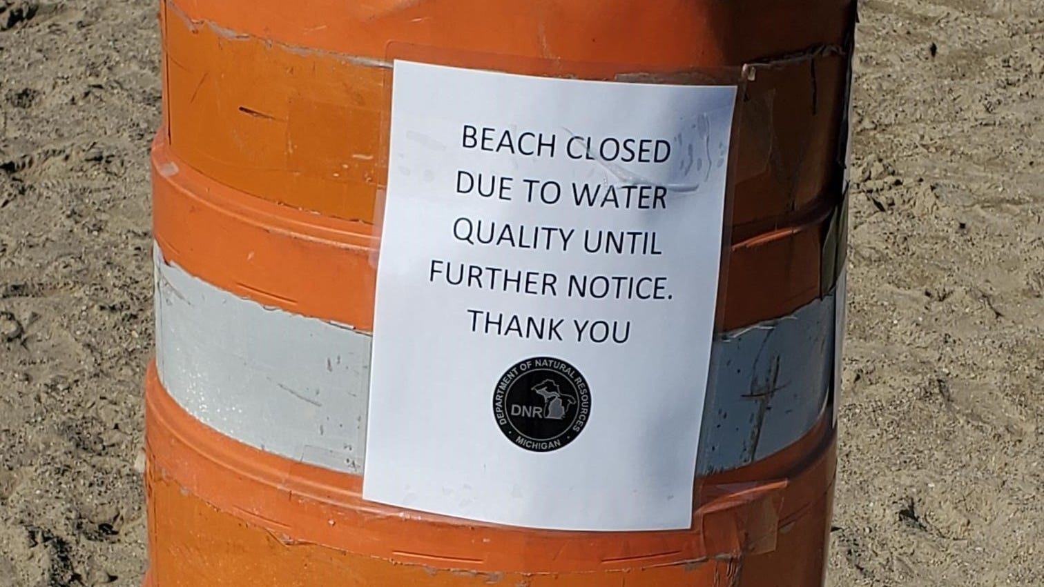Belle Isle beach closed, deemed unsafe for swimming due to e. coli