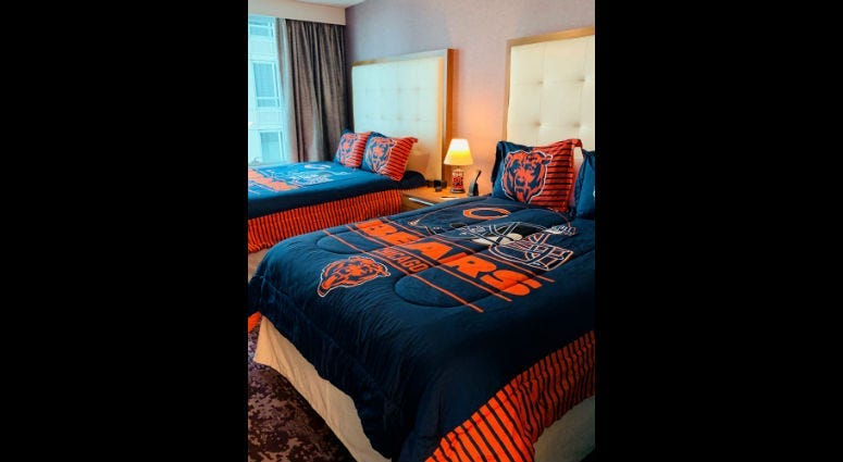 “Ultimate Bears Suite” at Homewood Suites by Hilton Chicago Downtown South Loop