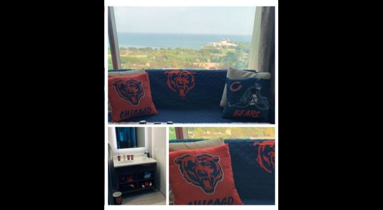 “Ultimate Bears Suite” at Homewood Suites by Hilton Chicago Downtown South Loop