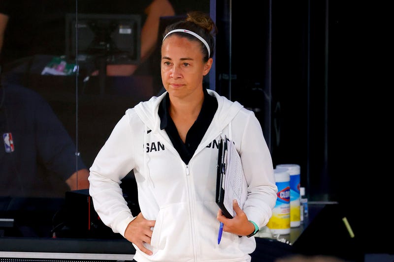 San Antonio Spurs assistant, Becky Hammon