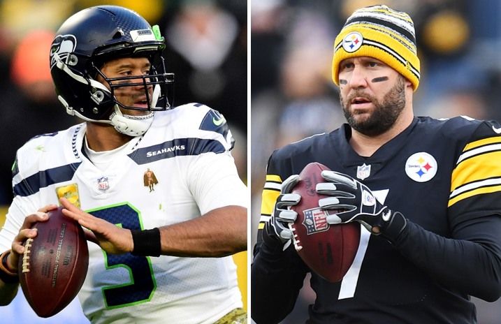 Russell Wilson and Ben Roethlisberger