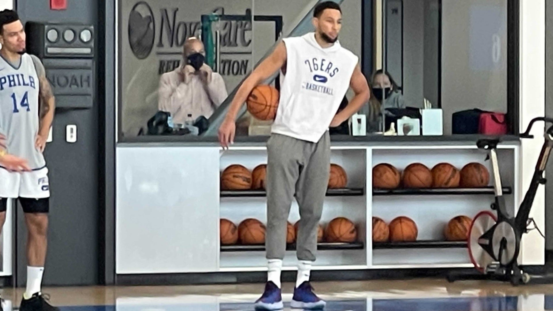 Simmons suspended from play with the Sixers
