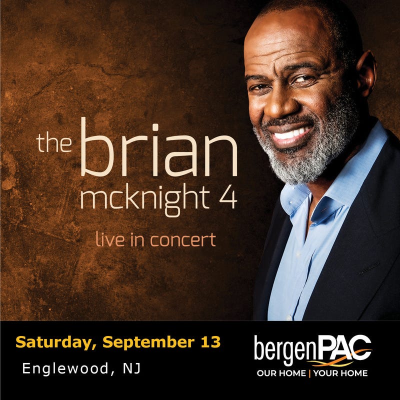 Enter for a Chance to Win Tickets to See Brian McKnight at Bergen PAC