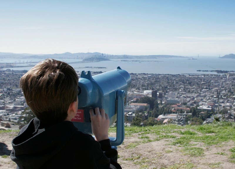 A view from the Berkeley hills. 