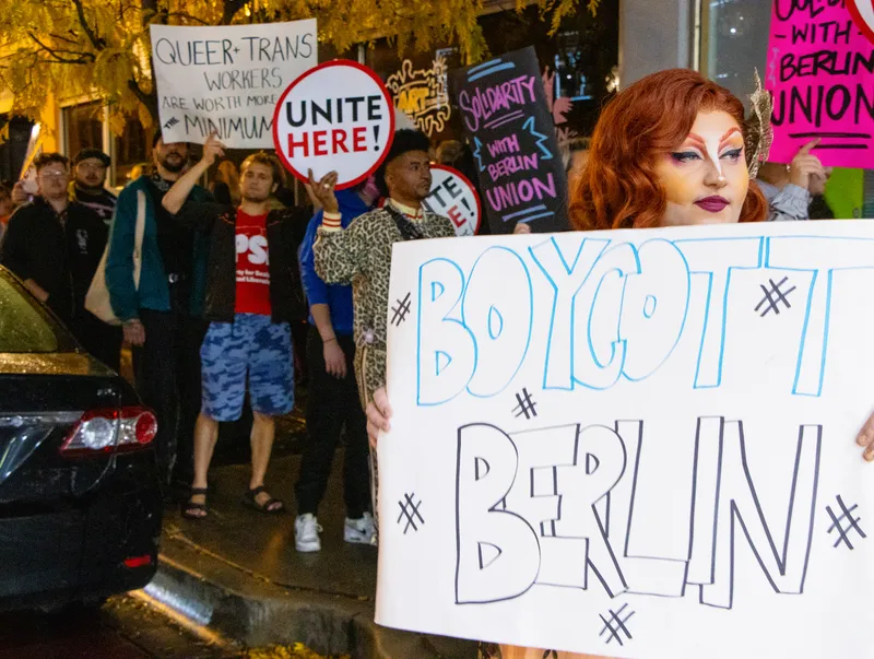 Unionized workers with Berlin Nightclub, who had been pushing for their first contract, called for a boycott of the club in October 2023.