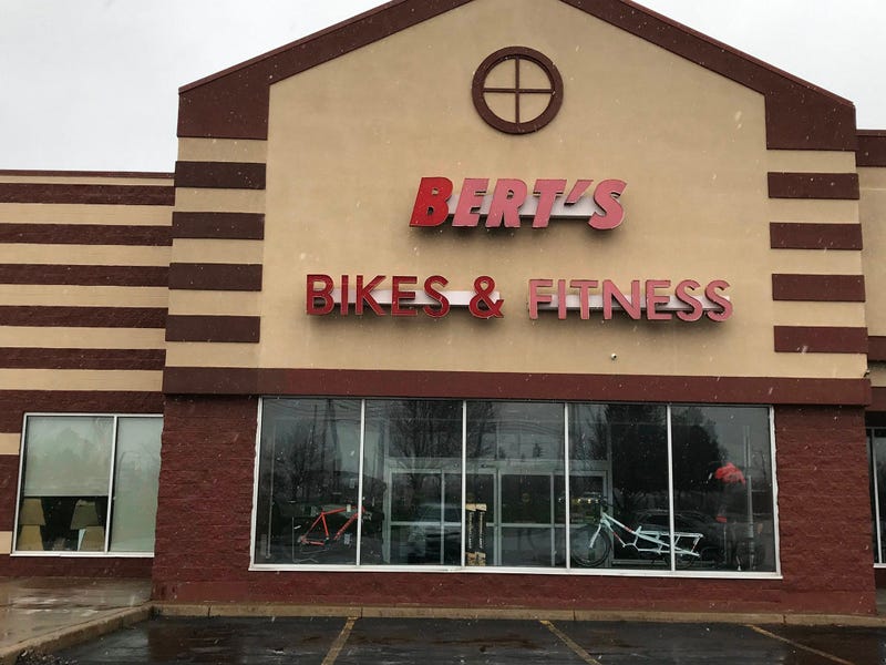 Bert's Bikes and Fitness. April 17, 2020 (WBEN Photo)