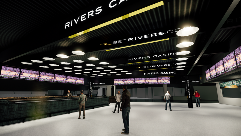 BetRivers Lounge at PPG Paints Arena - Interior