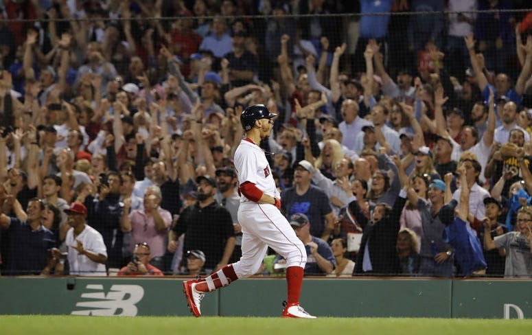 Mookie Betts grand slam Blue Jays Red Sox