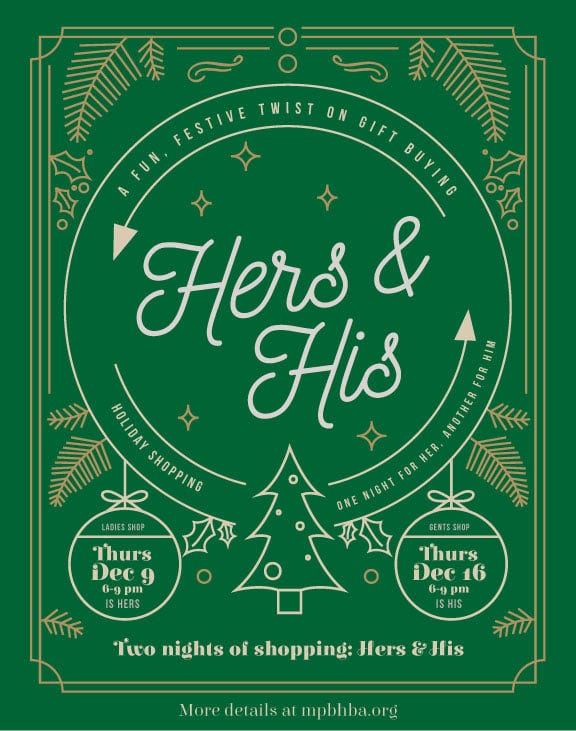 Small businesses in the Beverly/Morgan Park neighborhoods are trying a new way to entice Christmas shoppers: tongue-in-cheek 'Hers & His' holiday shopping nights.