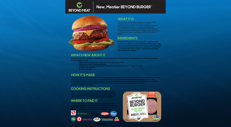 Beyond Burger Facts